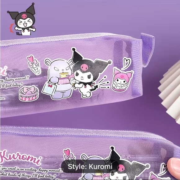 SANRIO HELLO KITTY PENCIL CASE FILLED 6 pencils ✏️ ✏️✏️✏️✏️✏️✏️✏️✏️ - Picture 5 of 12